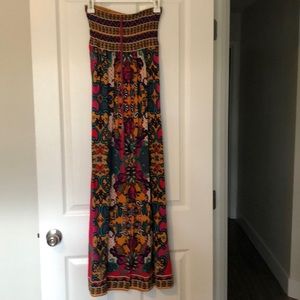 Patterned maxi dress